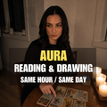 Aura Reading and Drawing | Same Hour PDF Energy Reading