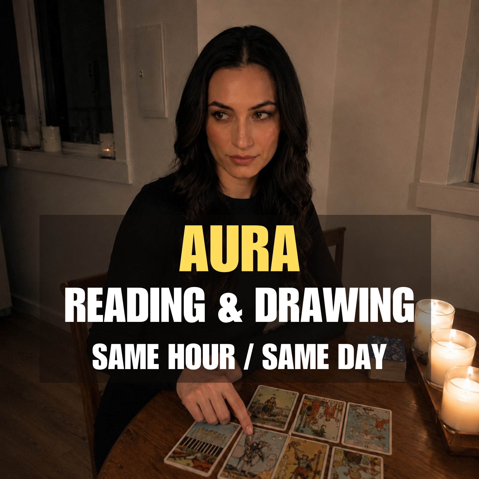 Aura Reading and Drawing | Same Hour PDF Energy Reading